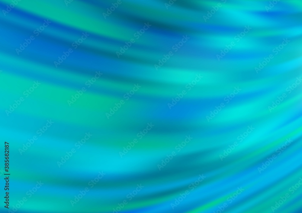 Obraz premium Light BLUE vector blurred shine abstract background.
