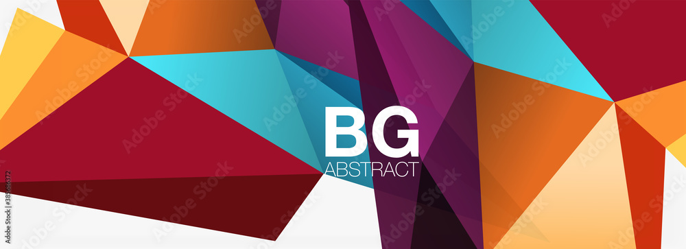 3d mosaic abstract backgrounds, low poly shape geometric design 3d mosaic abstract backgrounds, low poly shape geometric design