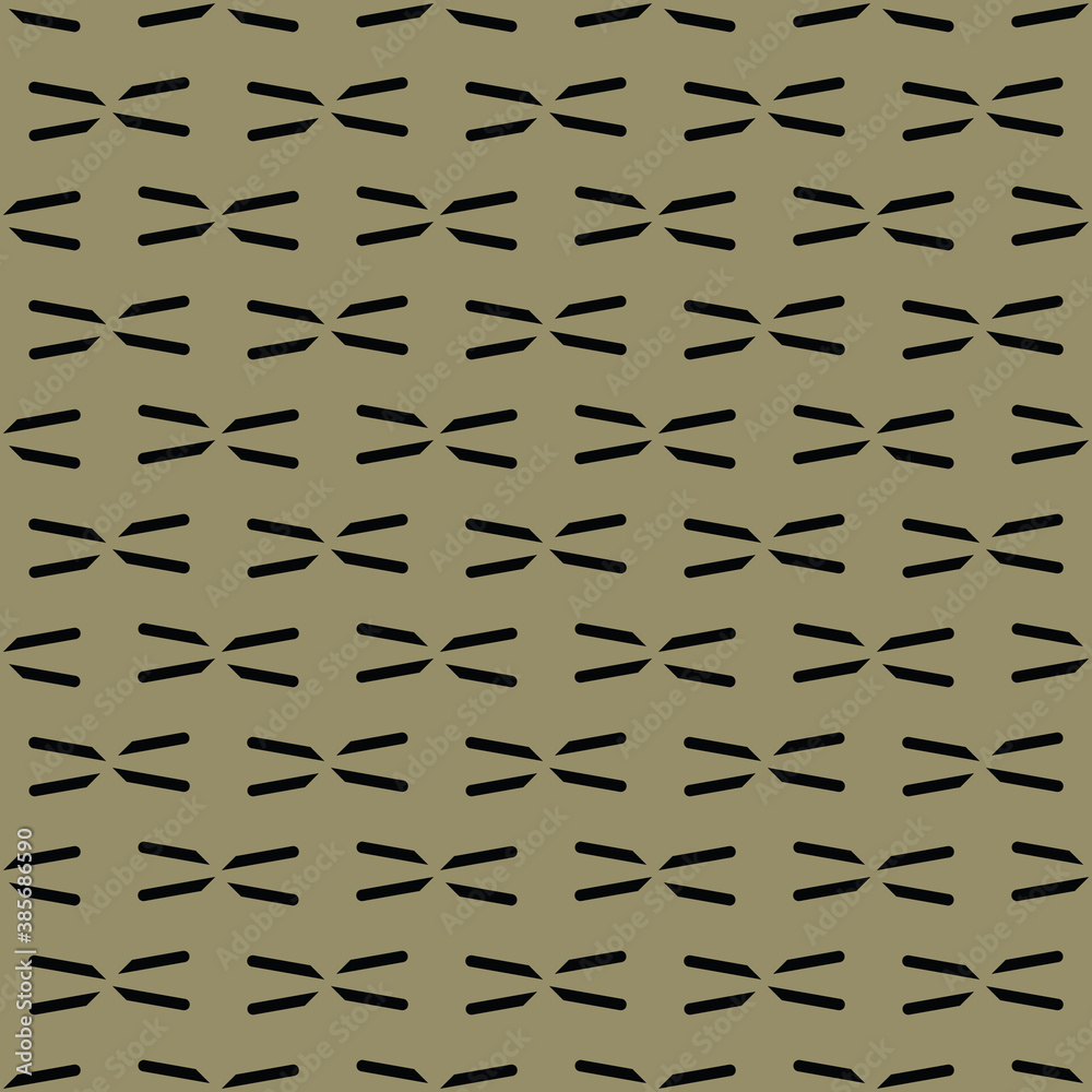 Naklejka premium Vector seamless pattern texture background with geometric shapes, colored in brown, black colors.