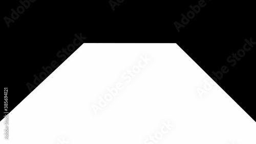 Ground collapse animation with alpha, detailed fracture surface, 3D rendering
