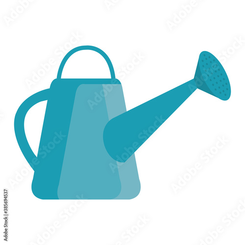 Gardening watering can design, garden planting and nature theme Vector illustration