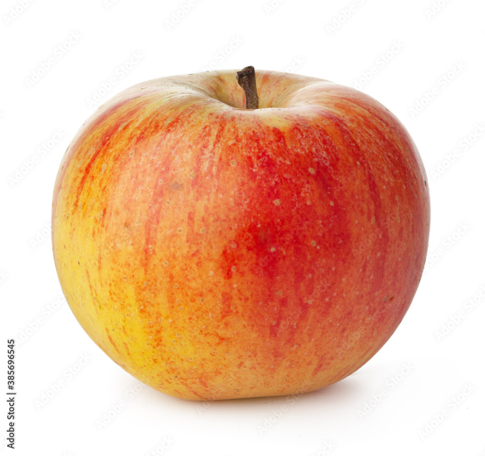 Ripe red apple isolated on white background Ripe red apple isolated on white background