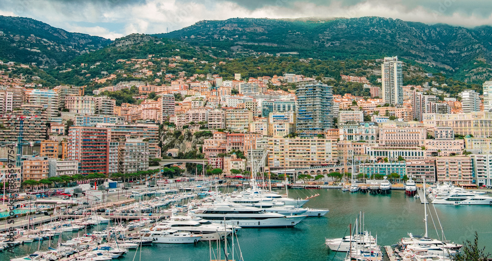 Best panoramic view of Monaco