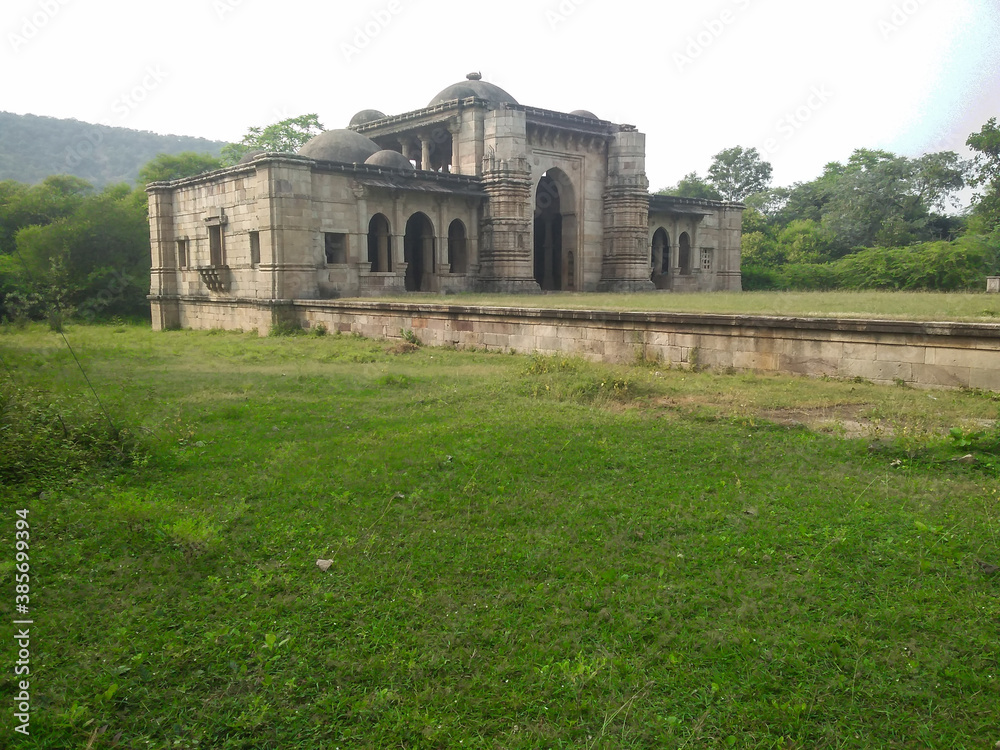 ruins of the church