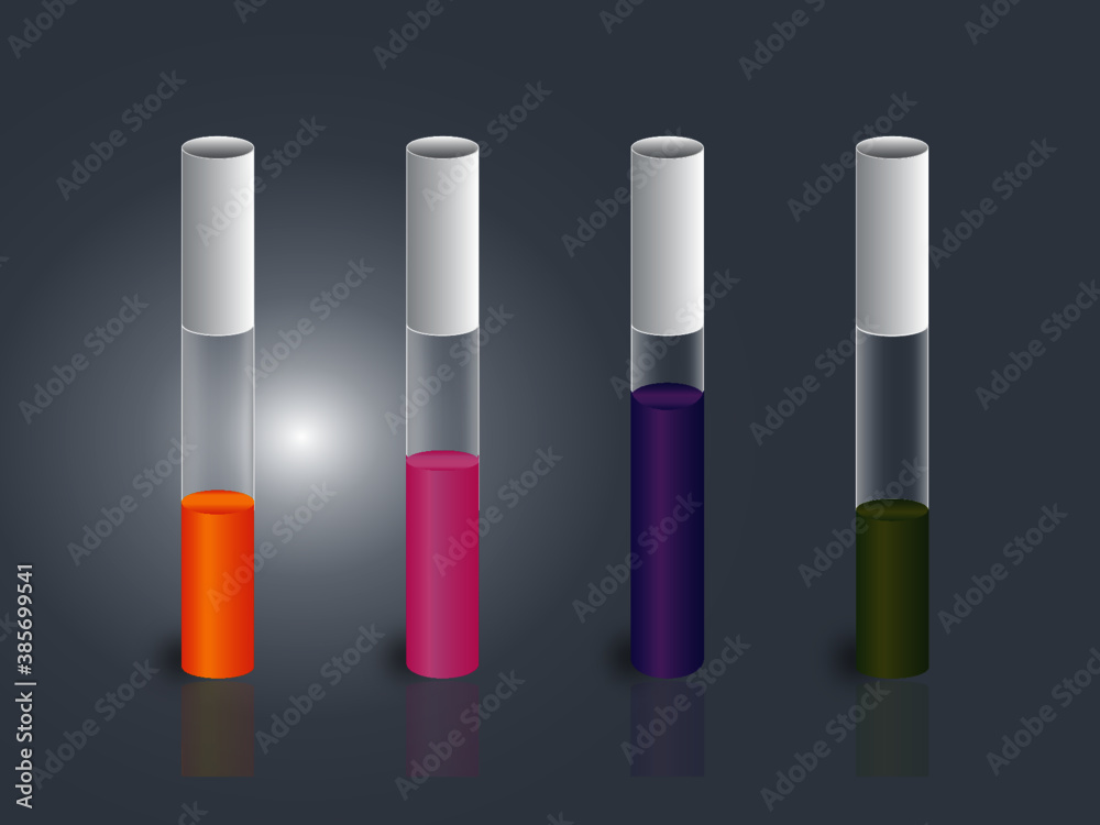 set of vials glass plastic set of vials glass plastic