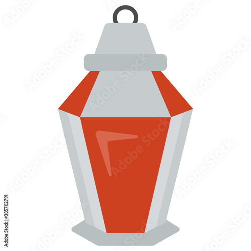 
A vintage lantern for light 
