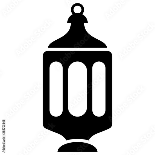 
A vintage lantern for light 
