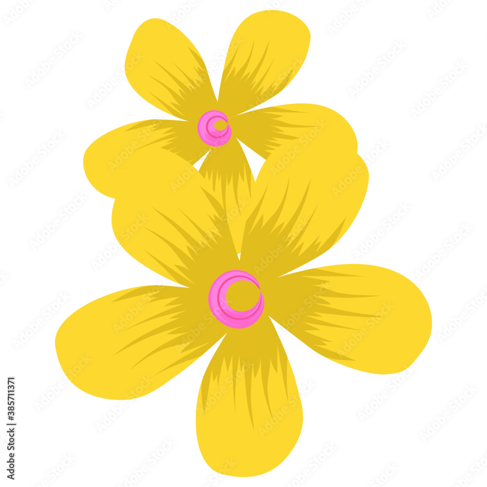 A beautiful aster flower flat icon design
A beautiful aster flower flat icon design