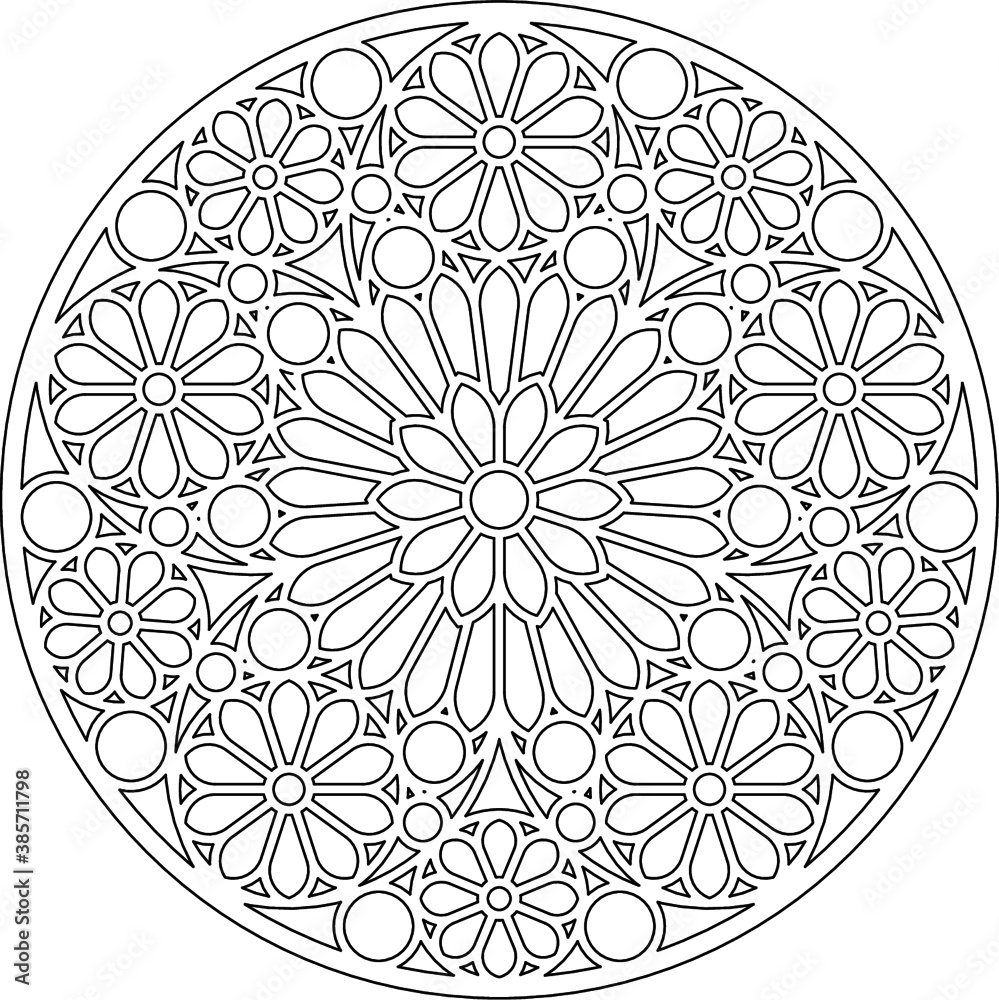 Rose Window, Fig. 19, round 1, round 1, framework Rose Window, Fig. 19, round 1, round 1, framework