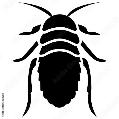 
Stag beetle with two arms containing sting
