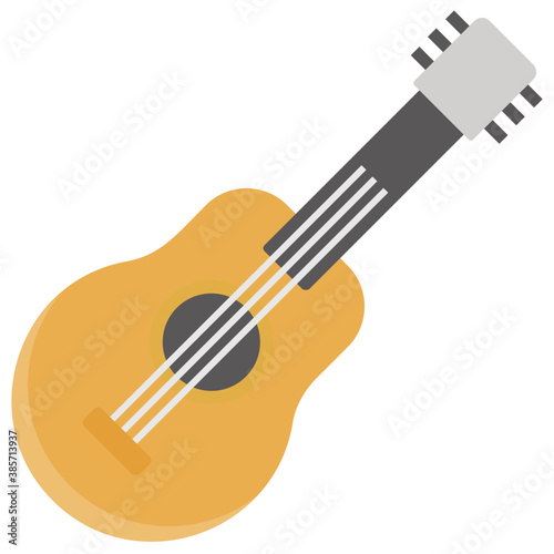 
A musical instrument guitar symbolic of concert
