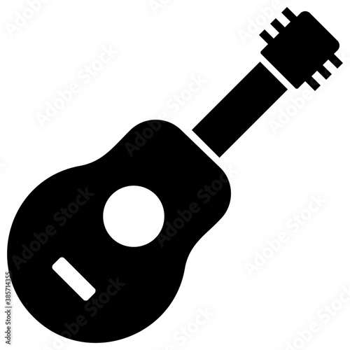 
A musical instrument guitar symbolic of concert
