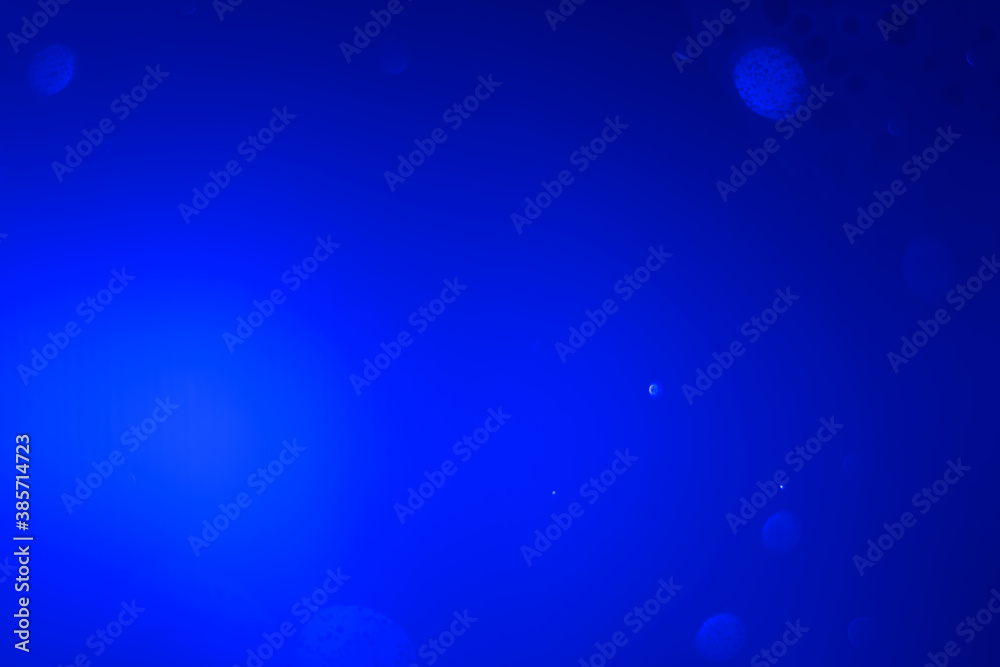 Multiple round bokeh on background for graphics