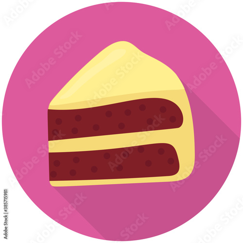 
Creamy cheesecake with chocolate filling 
