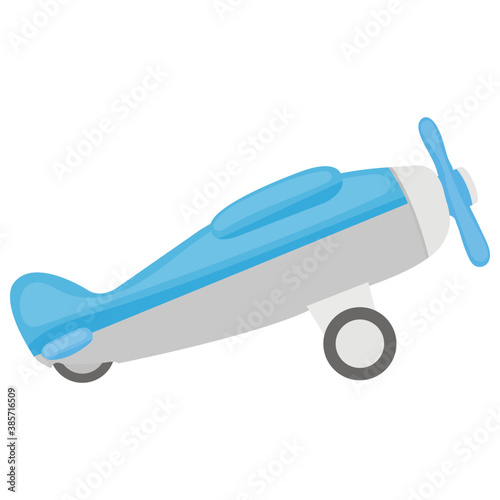 
Icon of a playing equipment depicting toy helicopter
