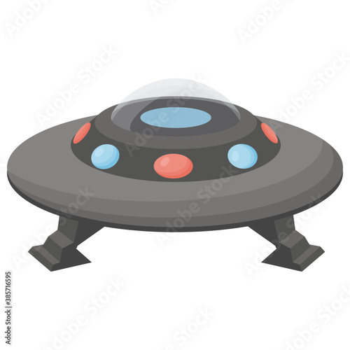 
Icon of a playing equipment depicting toy UFO
