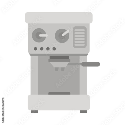 coffee machine design of drink caffeine breakfast and beverage theme Vector illustration