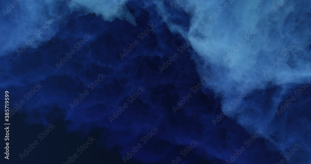 4k resolution defocused abstract background for backdrop, wallpaper and varied design. Electric blue, dark blue, blue gray and black colors.