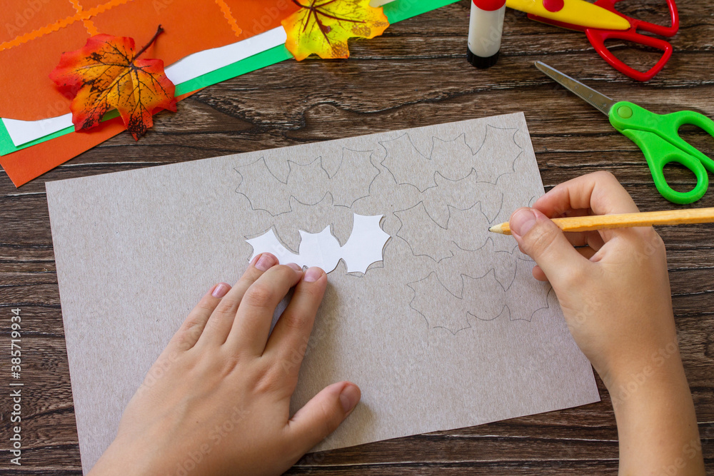 Instruction Step 4 Funny Paper Toy In The Shape Of A Pumpkin For