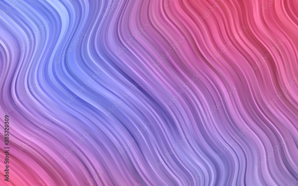 Light Blue, Red vector template with bent lines. Light Blue, Red vector template with bent lines.