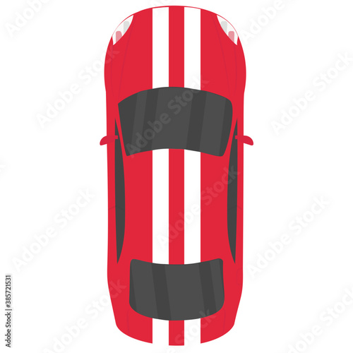 
Luxury car known as sedan 
