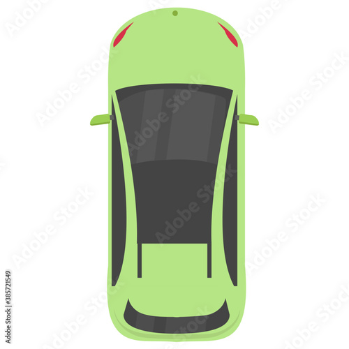 
Luxury car known as sedan 
