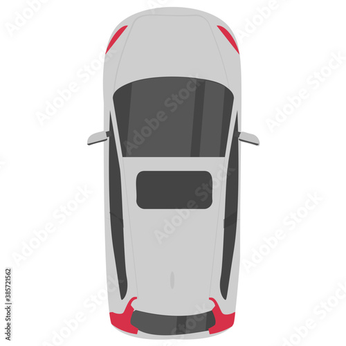 
Luxury car known as sedan 
