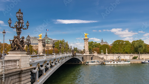     Paris, the Alexandre III bridge