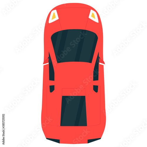 
Luxury car known as sedan 
