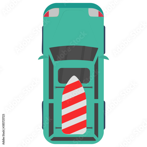
Luxury car known as sedan 
