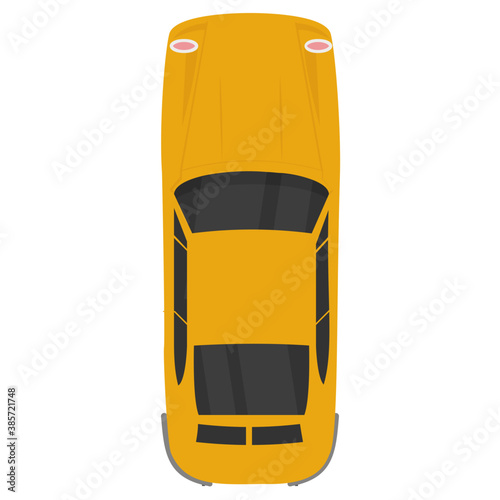 
Luxury car known as sedan 

