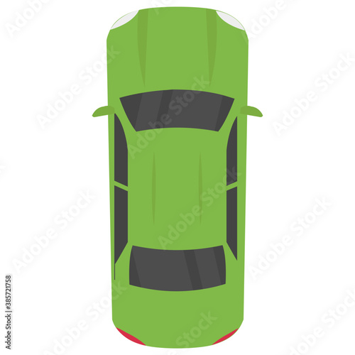 
Luxury car known as sedan 
