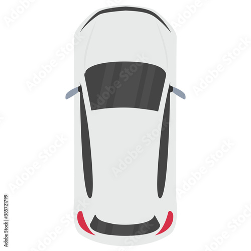 
Luxury car known as sedan 
