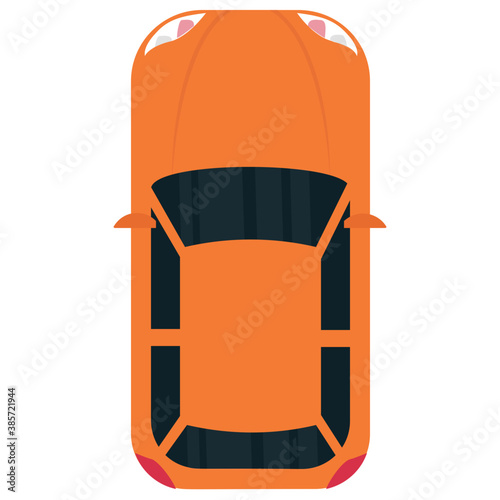 
Luxury car known as sedan 
