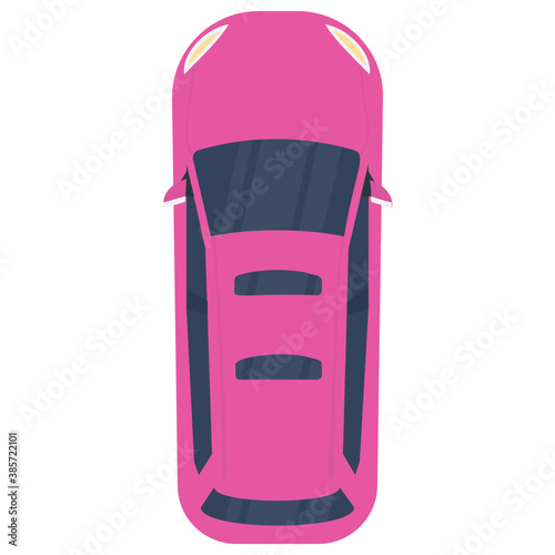 
Luxury car known as sedan 
