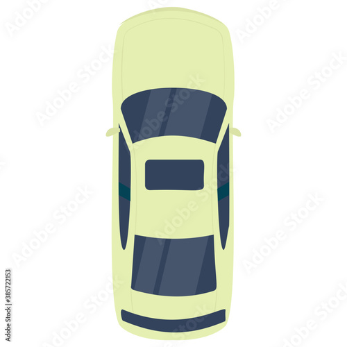 
Luxury car known as sedan 
