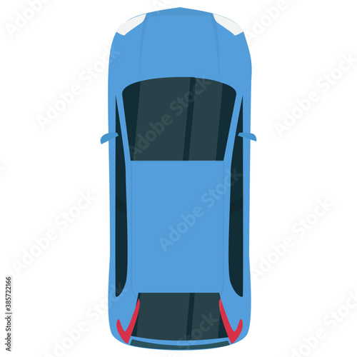 
Luxury car known as sedan 
