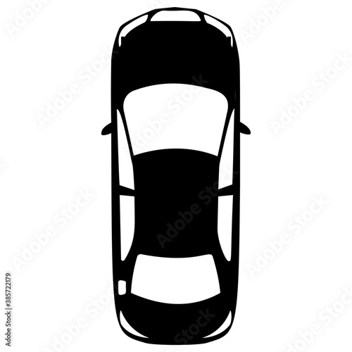 
Luxury car known as sedan 
