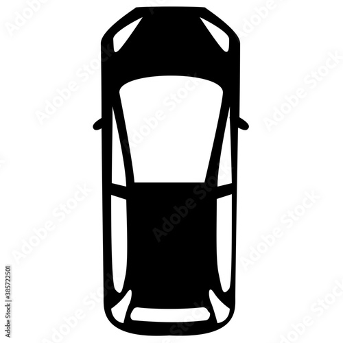 
Luxury car known as sedan 

