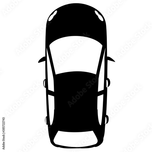 
Luxury car known as sedan 
