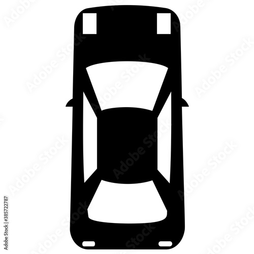 
Luxury car known as sedan 

