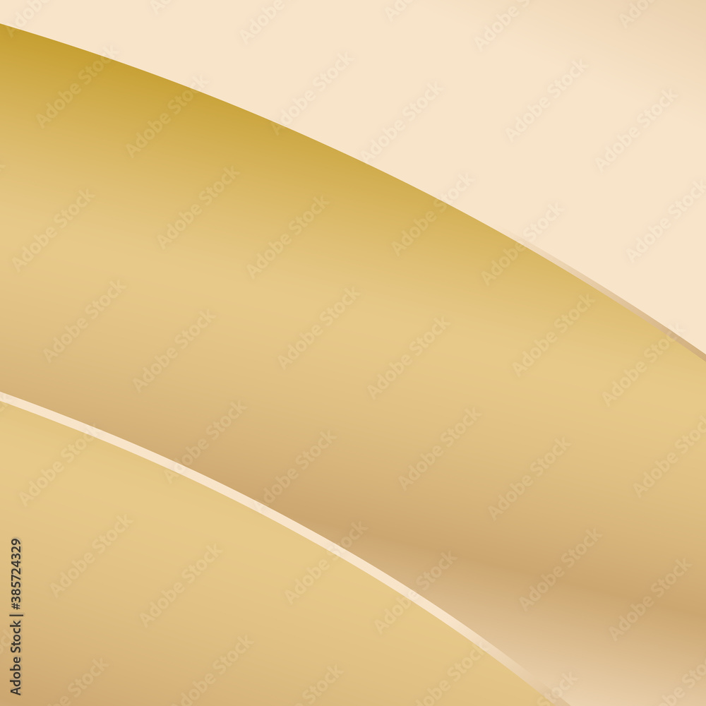 Smooth light gold waves line. Beautiful Gold Satin. Drapery Background. Vector Illustration Smooth light gold waves line. Beautiful Gold Satin. Drapery Background. Vector Illustration