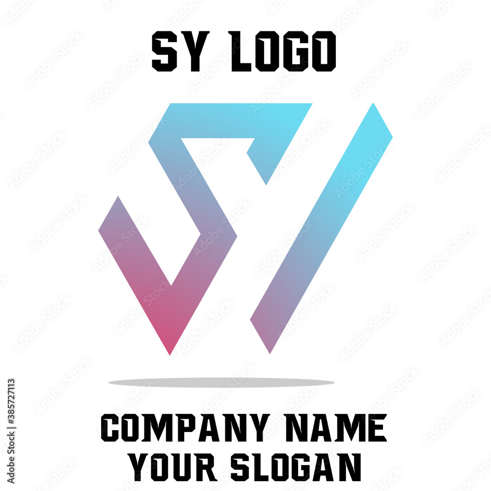 SY initials logo, name initials logo, company initials logo, person initials logo. SY initials logo, name initials logo, company initials logo, person initials logo.
