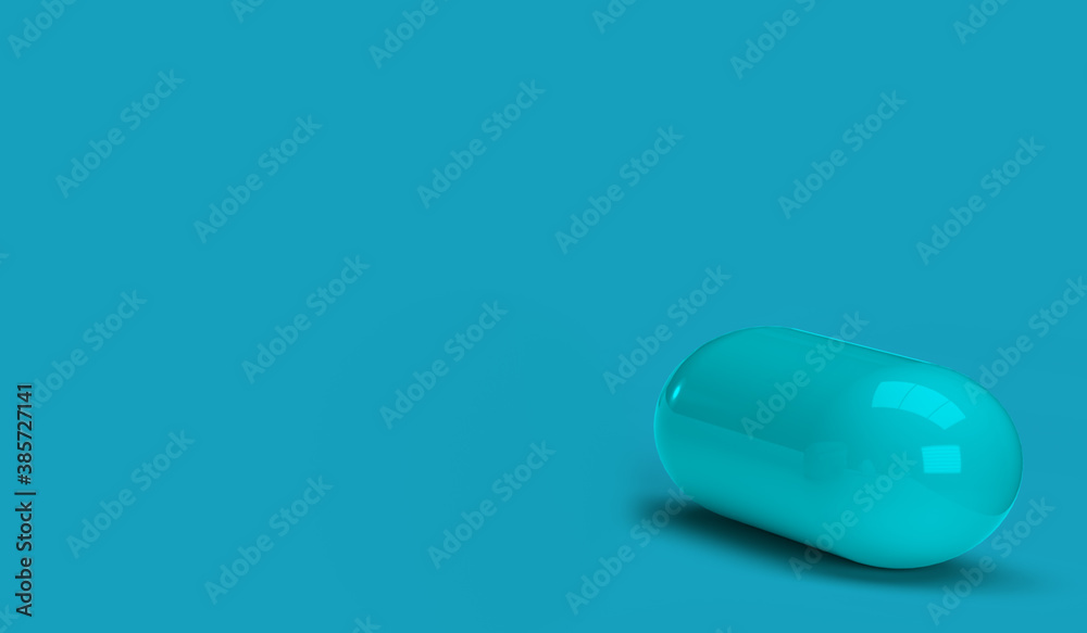 medicine capsules and tablets in 3D on color backdrops medicine capsules and tablets in 3D on color backdrops