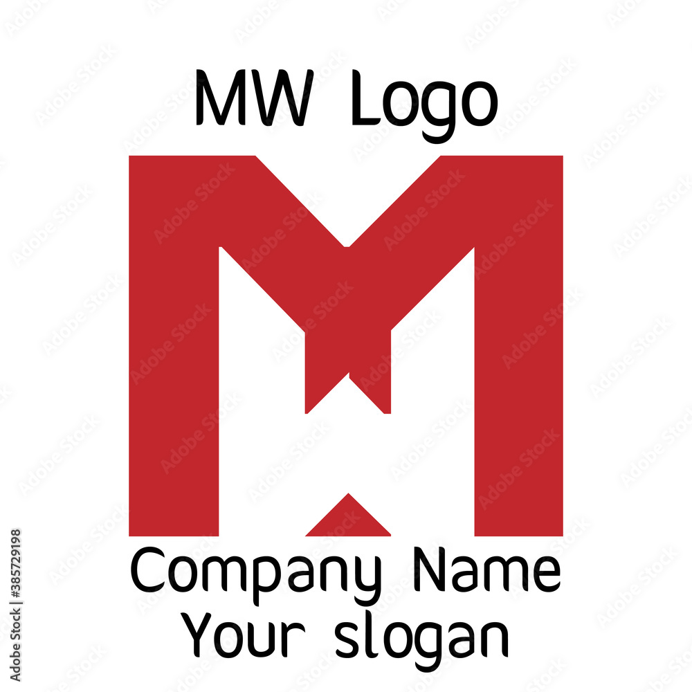 MW initials logo, name initials logo, company initials logo, person initials logo. MW initials logo, name initials logo, company initials logo, person initials logo.