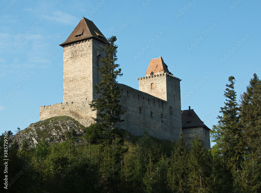 Kasperk castle near Kasperske Hory,Plzen Region,Czech republic,Europe
