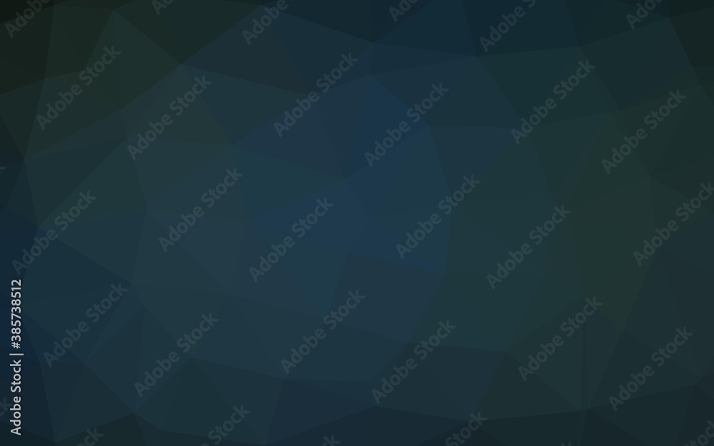 Dark BLUE vector polygonal pattern. Dark BLUE vector polygonal pattern.