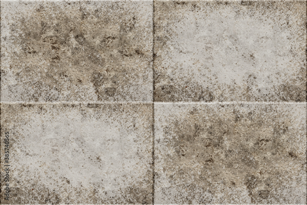 Fototapeta premium Tiles with natural stone texture. Element for interior design. Background texture