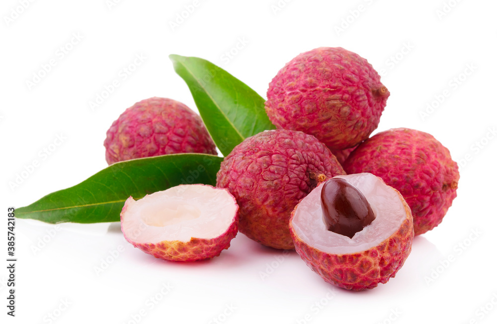 Lychee Fruit set slice isolated healthy fresh fruit top view vegetable agri nature fruit isolated on a white background Lychee Fruit set slice isolated healthy fresh fruit top view vegetable agri nature fruit isolated on a white background