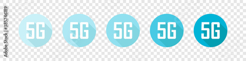 5G symbol. 5g logo. 5th Generation Wireless Internet Network . Vector illustration